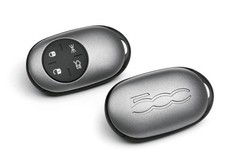 Schlüsselbezug, mattgrau -