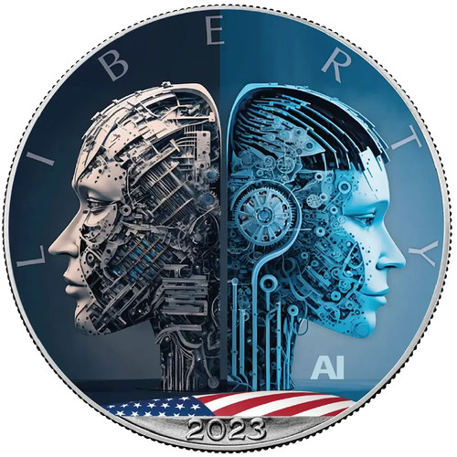 Silbermünze silver eagle - silbermünze,