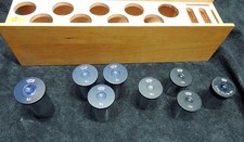 Row Rathenow Okularset 8 Okulare mit Holzständer TOP