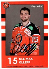 Original Autogramm Ole Max