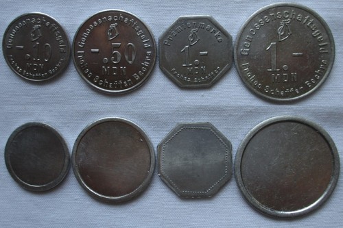 Pfennig und x 1 mark - 50,
