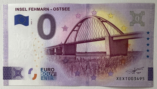 Euro schein insel - 0, euro-schein,