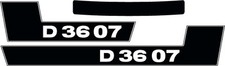 Deutz D3607 Aufkleber