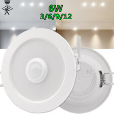 LED Einbaustrahler Einbauleuchten Flach Decken Einbau Spot mit Bewegungsmelder  