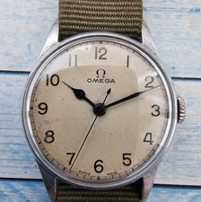 Omega Military Pilot WWII Handaufzug Herrenuhr Serviced!