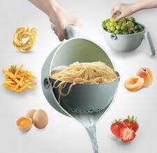 SIEBOSS Sieb und Schüssel multi schwenk Durchschlag AntiHaft beschichtet abtropf