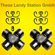 2x Kreuzgelenk SUZUKI Samurai Santana (E) , Lager Ø 24mm Kardanwelle Kardankreuz