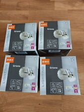 4 Stück LED Strahler Spot Ortona Obi Neu Lampe 1er Chrom