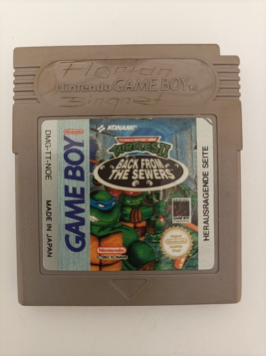 Game boy spiel teenage mutant - game,