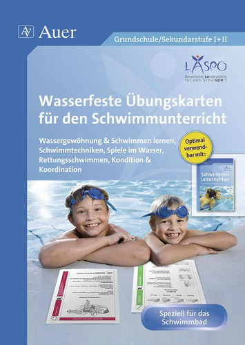 Wasserfeste übungskarten für - wasserfeste,