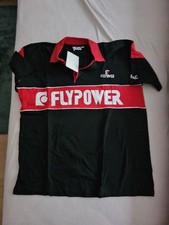 FLYPOWER POLOSHIRT POLO BADMINTON  GRÖßE L NEU TRIKOT