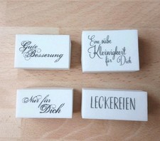 💗 La Blanche 4 x Stempel