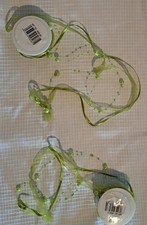 2 Rollen Tischband grün  Tischdeko  Deko  Hochzeit  Taufe  Geburtstag  Jubiläum