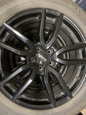 4x Felge Felgen Alufelge Alufelgen Platin P92 schwarz Skoda Enyaq Rial Torino