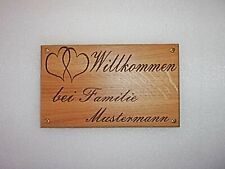 Türschild / Namensschild aus