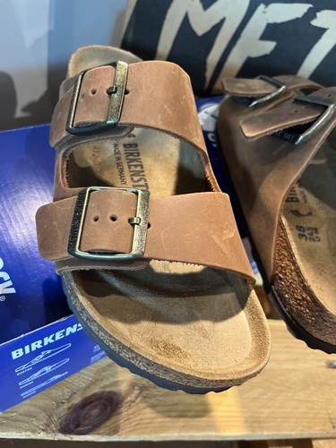 Birkenstock arizona cognac - birkenstock,
