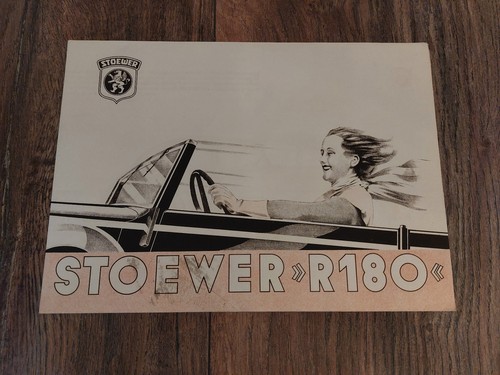 Original prospekt stoewer - stoewer, r
