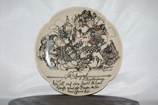 Kuchenteller 20cm Keramik Till Eulenspiegel in Quedlinburg Rosenthal Wiinblad