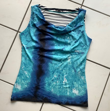 Shirt von Comma, Größe 40, mit Wasserfallausschnitt, sehr guter Zustand