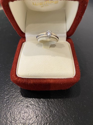 Wempe ring 750 weißgold - 750,