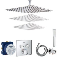 GROHE Smartcontrol Thermostat mit 2 Absperrventilen Unterputz Duschsystem A42D