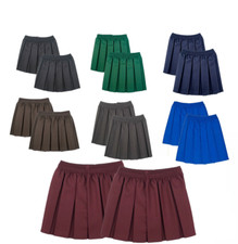 Mädchen schulröcke 2er pack - mädchen,