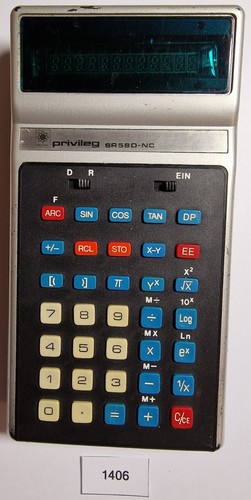 1406 taschenrechner privileg - taschenrechner,