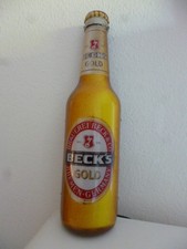 Becks Leuchtreklame , Höhe ca. 60 cm