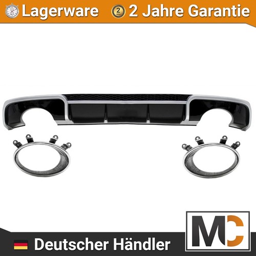 Hochglanz heckdiffusor schwarz - hochglanz,