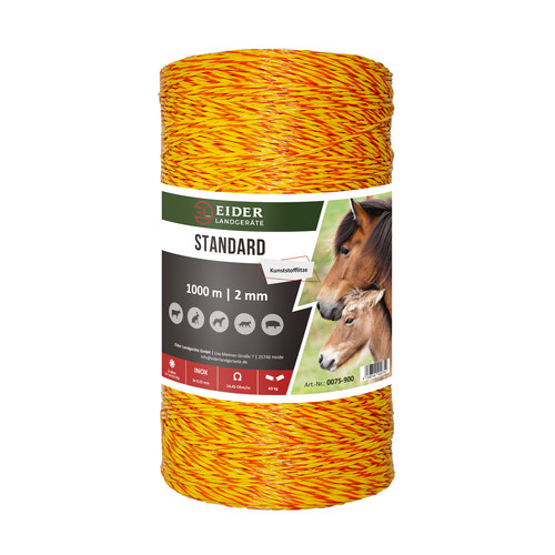 Weidezaunlitze jumbo 3 mm - "jumbo",,