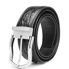 Schwarzer echter Alligator