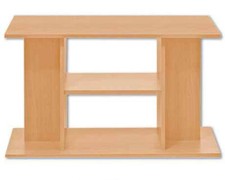 Aquarium Unterschrank Terrarium Schrank für 80cm Becken/schwarz, weiß oder buche