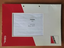 Ersatzteilliste parts list GEHLMAX Motor GA00004 4.154 Serie 200 