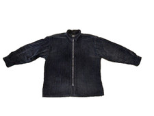 MODUS herren designer-hemd jacke anthrazit Gr. XXL changierend edel baumwolle