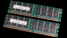 Samsung 1GB (2x - 512 MB) M368L6523DUS-CCC DDR-RAM 184-pin PC-3200U