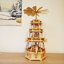 Weihnachtspyramide Christi Geburt  3-stöckig