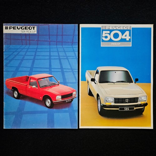 Peugeot 504 pick prospekt - peugeot, pick-up
