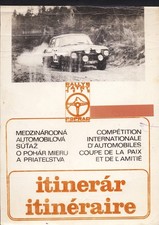 1975 Rallye Tatry - Road-Book