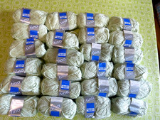 24 x 50g Schoeller Wolle "Tina" Leinen-Mix, mintgrün