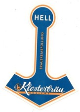 Bieretikett Klosterbrauerei