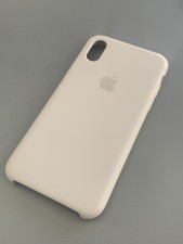 DEFEKT Original Apple IPHONE Xs Silikon Schutzhülle - Sand