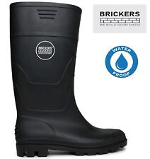 HERREN SLIPPER GUMMI WASSERDICHT REGEN WINTER GUMMISTIEFEL STIEFEL SCHUHE GR.