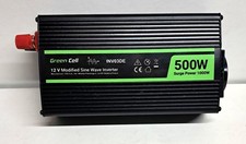 Green Cell 500W/1000W 12V auf 230V Sine Wave Volt kfz Spannungswandler Wechselri