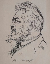 Emil Orlik Porträt Max