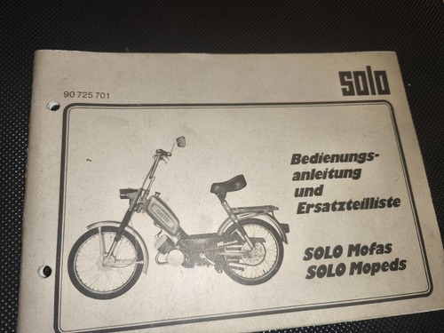 Betriebsanleitung solo mofa - solo,