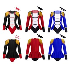 DE Mädchen Zirkus Kostüm Fasching Karnevalskostüm Zirkusdirektor Kinderkostüm