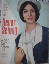 Neuer Schnitt 1965/03 w/Burda PARIS DIRNDL Blouson-Kostüm Modefrühling 60er J 