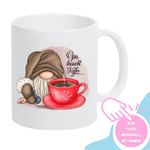 Tasse mit name personalisiert - name,