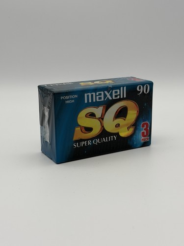 Maxell audio cassetten - sq, 90