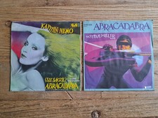 2 Vinyl Singels Abracadabra Kapitan Nemo & Steve Miller Band